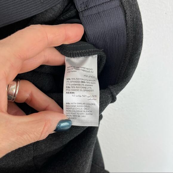 Chico’s Gray Crease Front Pull On Pants - Picture 6 of 8